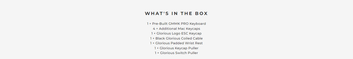 A large marketing image providing additional information about the product Glorious GMMK Pro 75% Mechanical Keyboard - Black Slate (Prebuilt) - Additional alt info not provided
